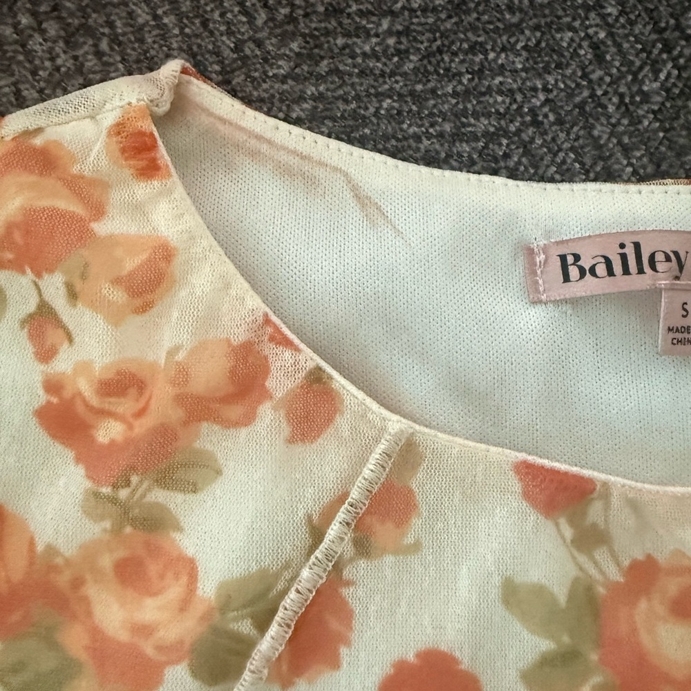 Bailey Rose Floral Top and Skirt Set - Picture 5 of 5